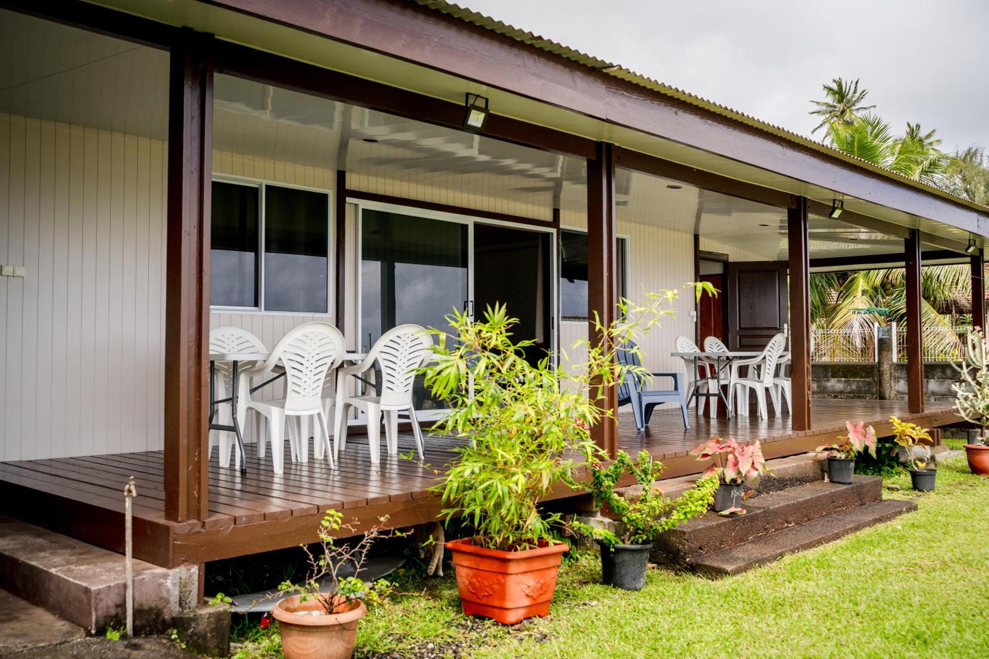 Hava'E Lodge Teahupoo Bagian luar foto