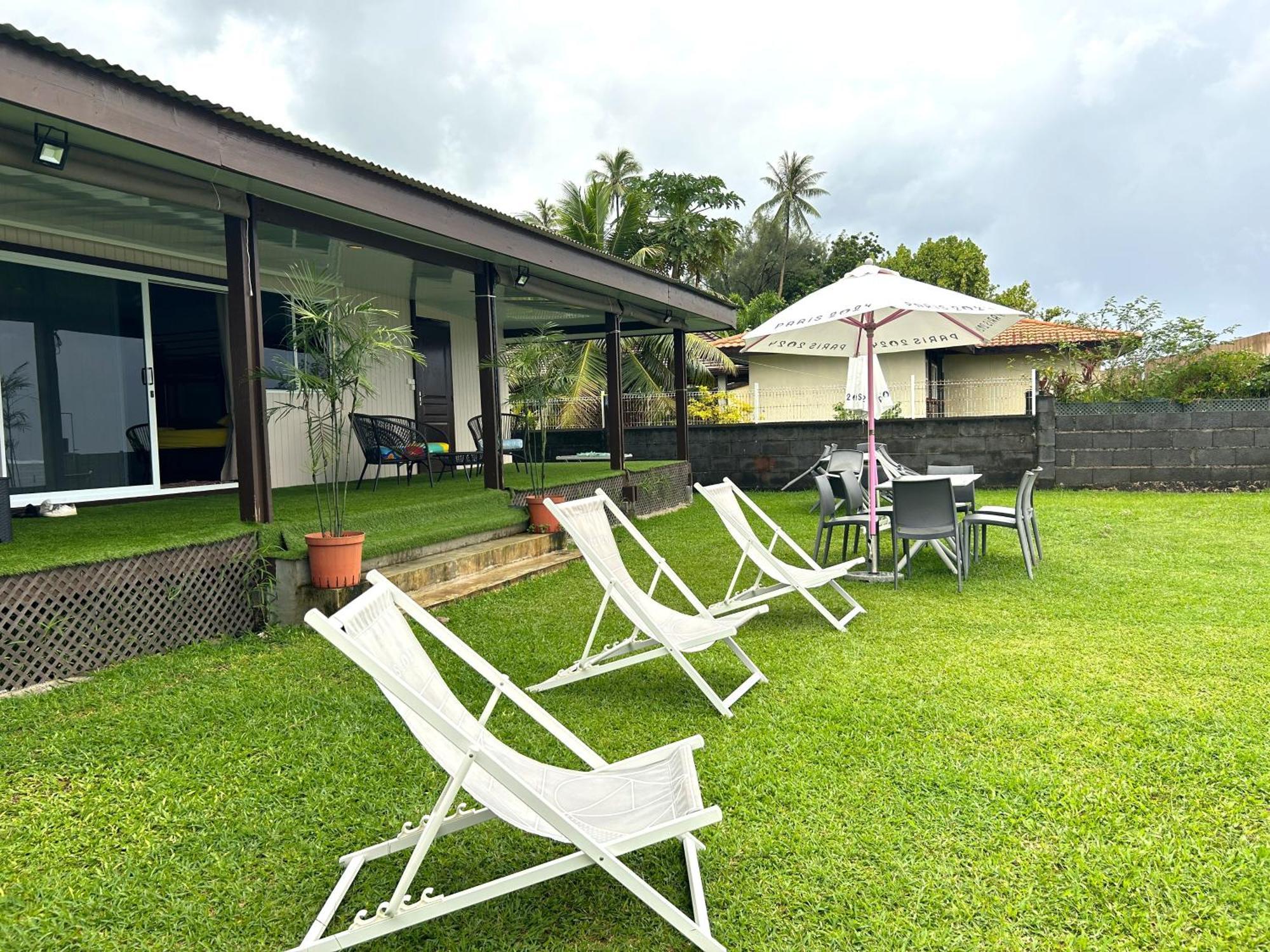 Hava'E Lodge Teahupoo Bagian luar foto